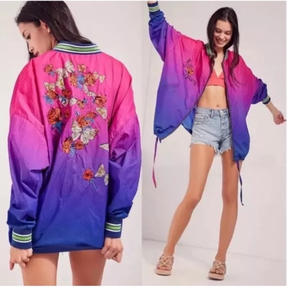 Silence + Noise Late to the Party Bomber Jacket